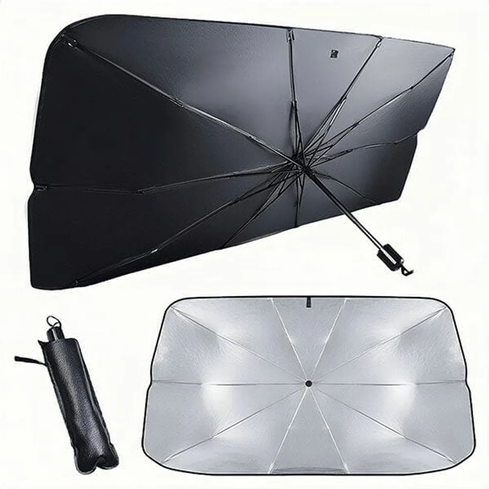 ShieldBuddy! | Sun & Heat Protector Car Umbrella