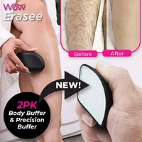 WOW Erasee Hair Removal Buffers (2pk) | Includes NEW Precision Buffer | As Seen On Social!