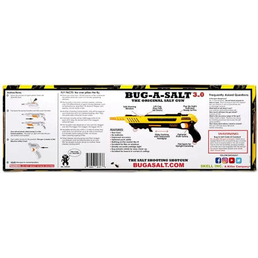 BUG-A-SALT® 3.0 Salt Ammo Bug-Killing Pump Gun (Multiple Styles)