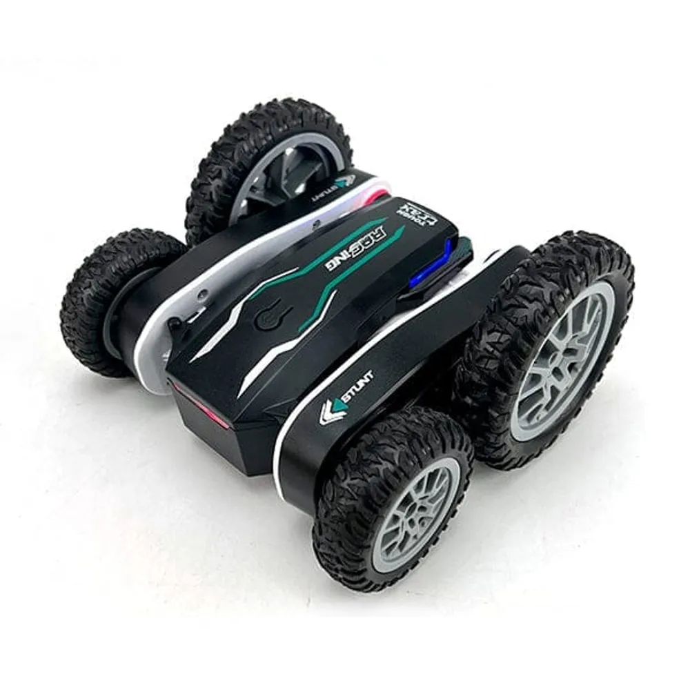 Tough Trax Tornado | Remote Control Stunt Car w/ Double-Sided Driving!