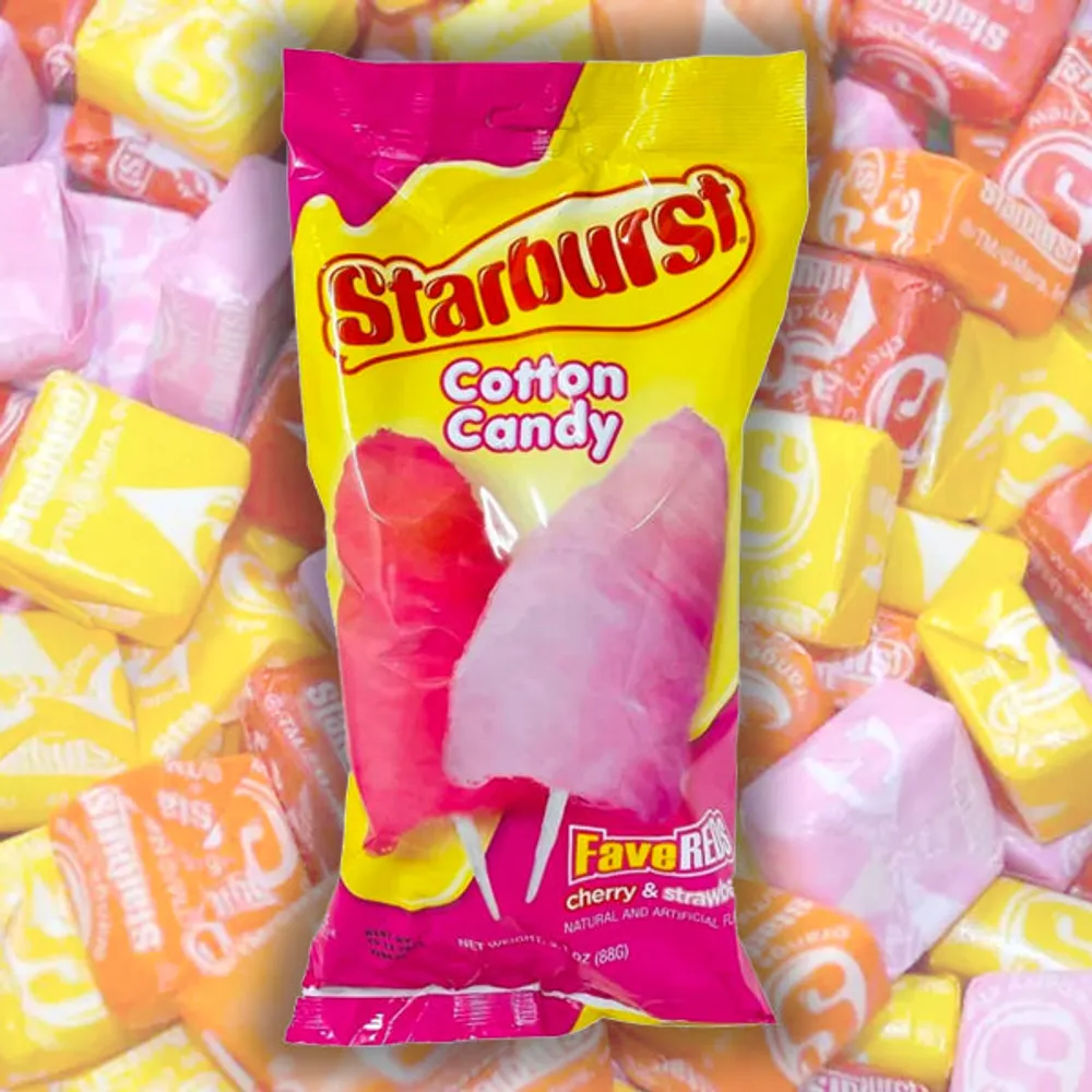 Cotton Candy Starburst 3.1oz