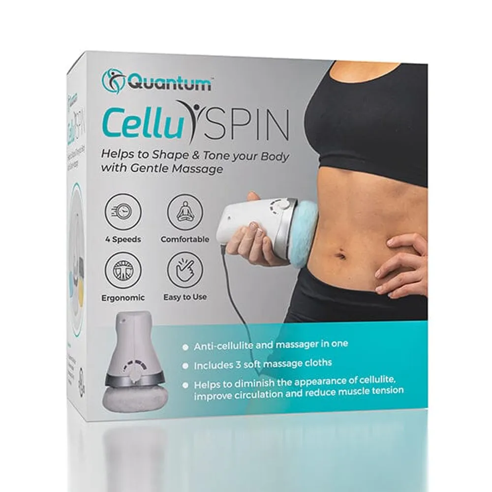 Quantum™ CelluSPIN Tone Your Body With Massage!