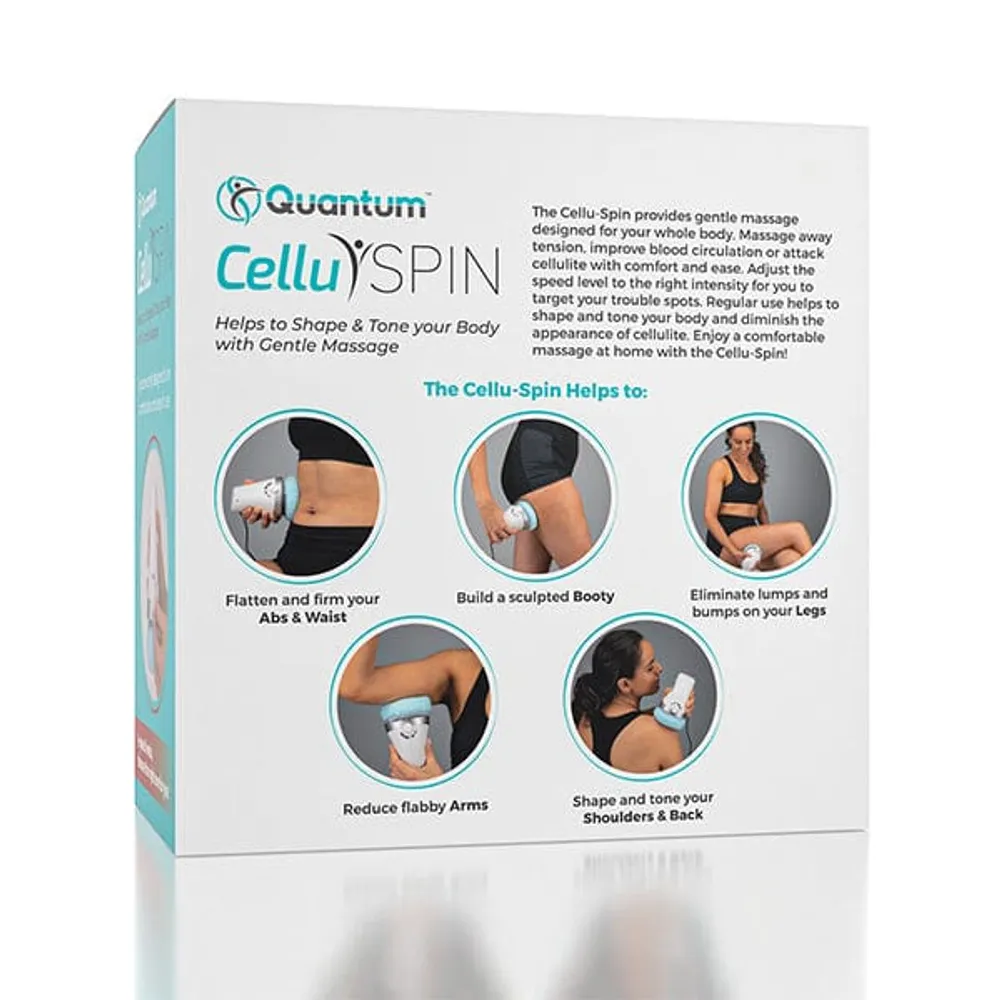 Quantum™ CelluSPIN Tone Your Body With Massage!