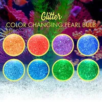 LED Color-Changing Clam Shell Glitter Lamp