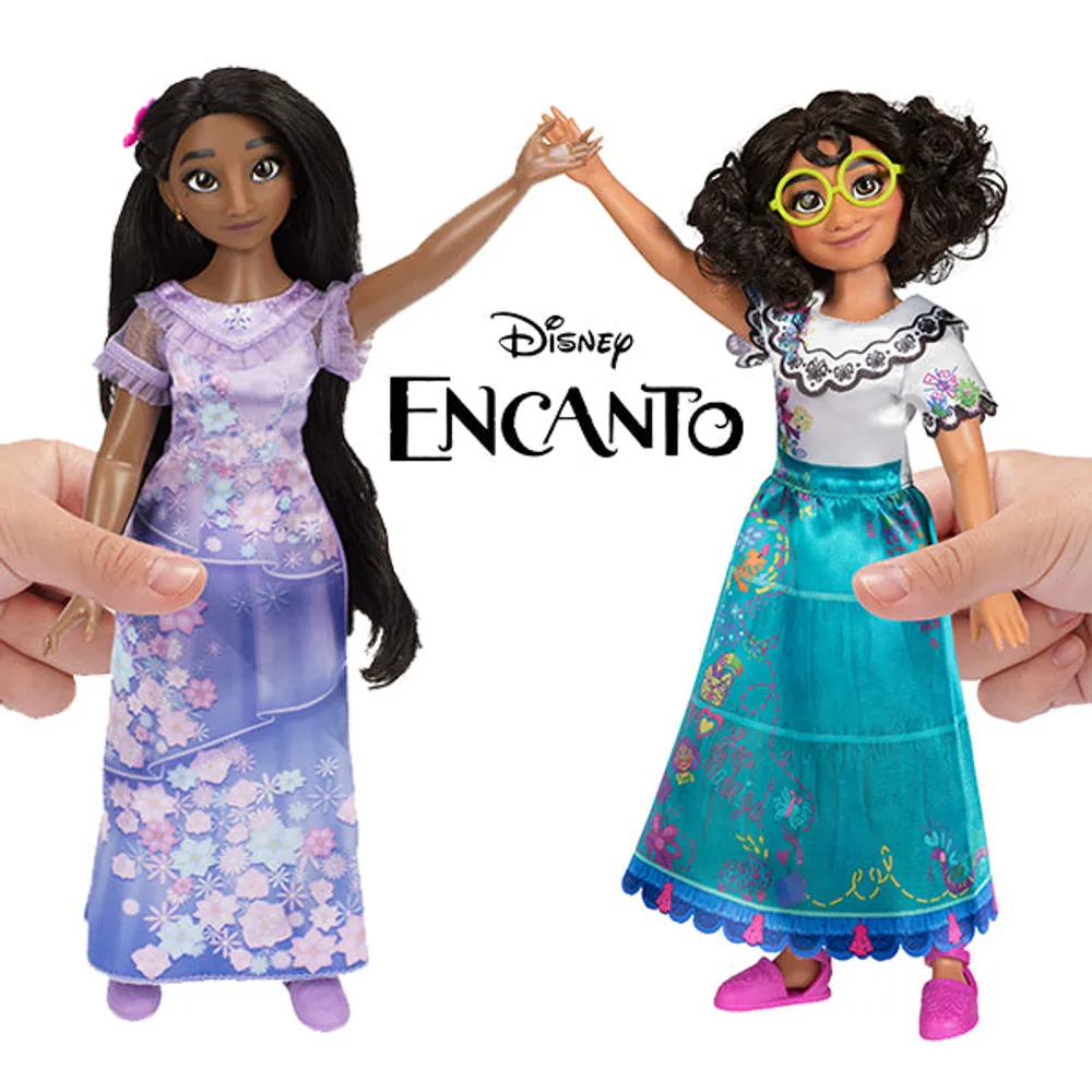 Showcase Disney's Encanto Fashion Dress-Up Dolls, Mirabel or Isabela  Madrigal