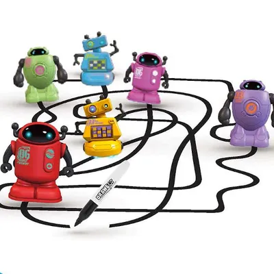 Drawbot | Interactive Robot Toy | Assorted Color