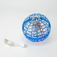 Jitter Drone | Flying UFO Light-Up Boomerang Ball