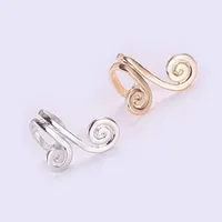 RevivaLymph Acupressure Unisex Earring Cuffs (2 Pairs) | Gold & Silver