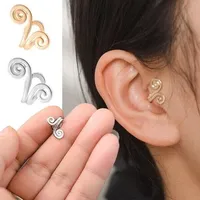 RevivaLymph Acupressure Unisex Earring Cuffs (2 Pairs) | Gold & Silver