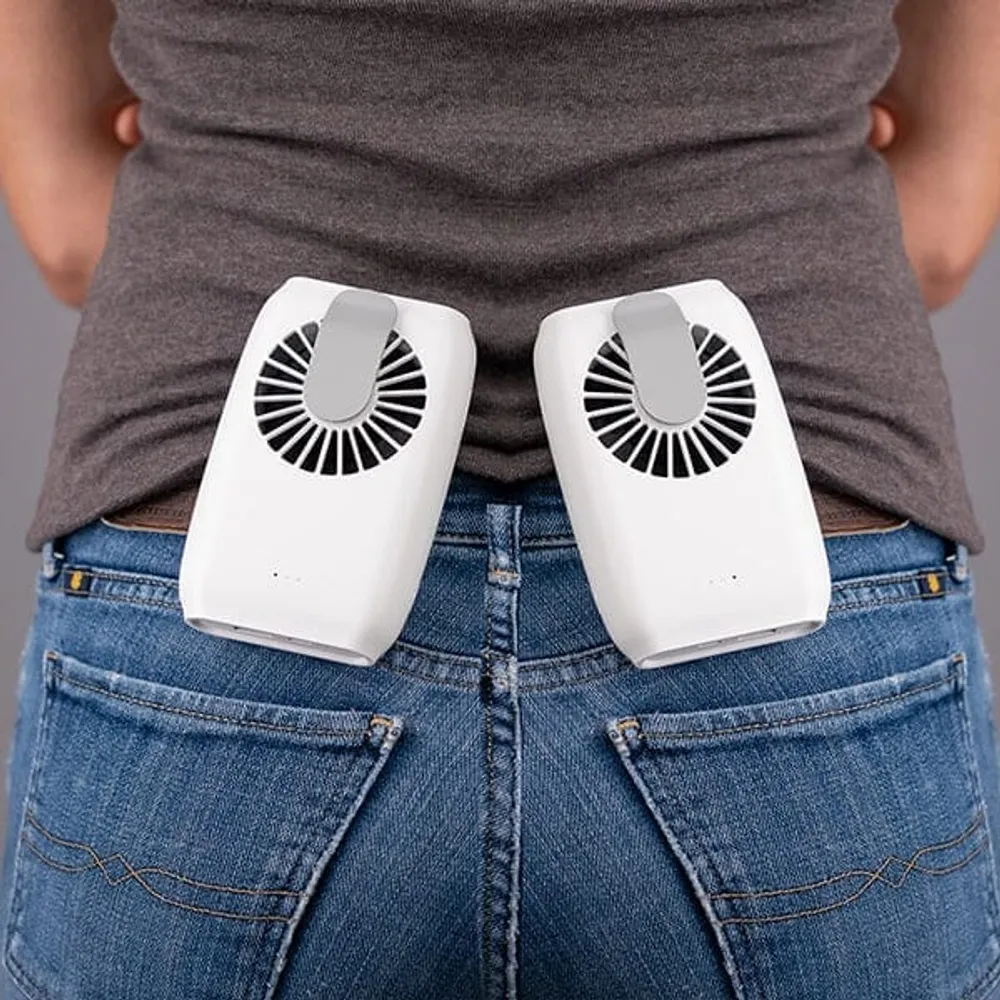 Cool Chill Waist Clip Fan (Includes Power Bank) | As Seen on Social!