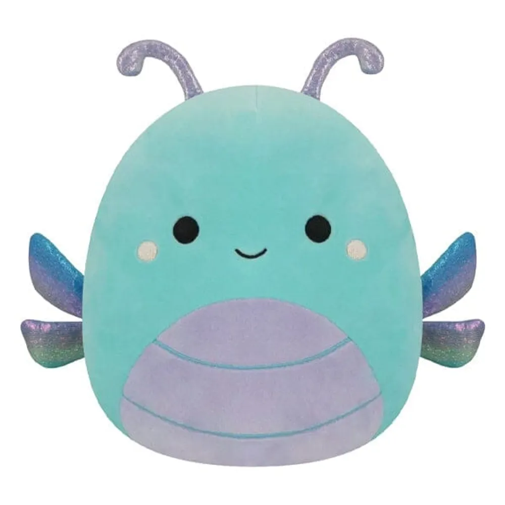 Squishmallows Flip-A-Mallows 5" Reversible Plush Toy | Heather The Dragonfly & Denton The Chameleon