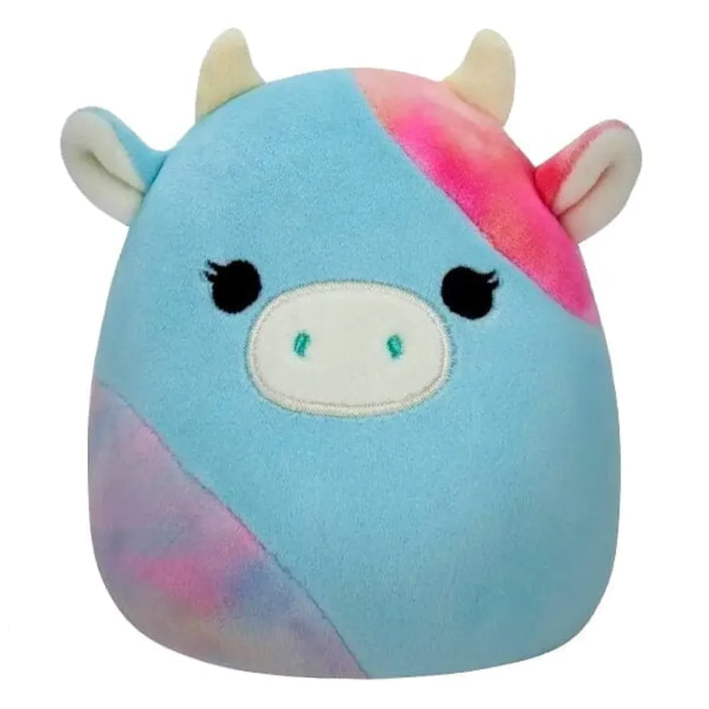 Squishmallows Flip-A-Mallows 5" Reversible Plush Toy | Caedyn The Pink Cow & Caedia The Blue Cow