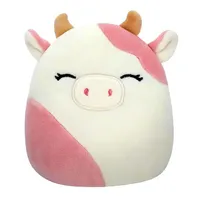 Squishmallows Flip-A-Mallows 5" Reversible Plush Toy | Caedyn The Pink Cow & Caedia The Blue Cow