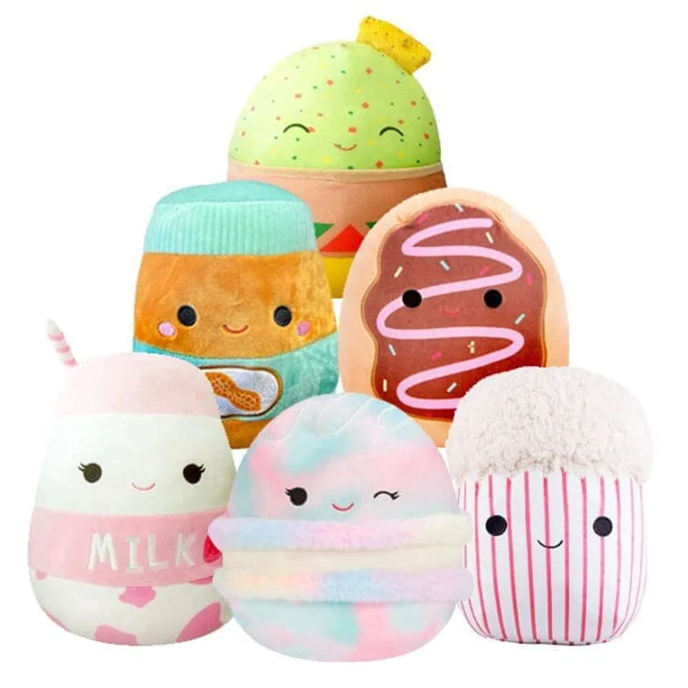 Squishmallows Plush Toys | 8" Food Squad 2023 | Deja The Chocolate Donut