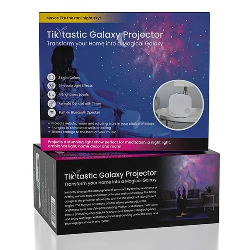 TikTastic™ Galaxy Projector | As Seen on Social!