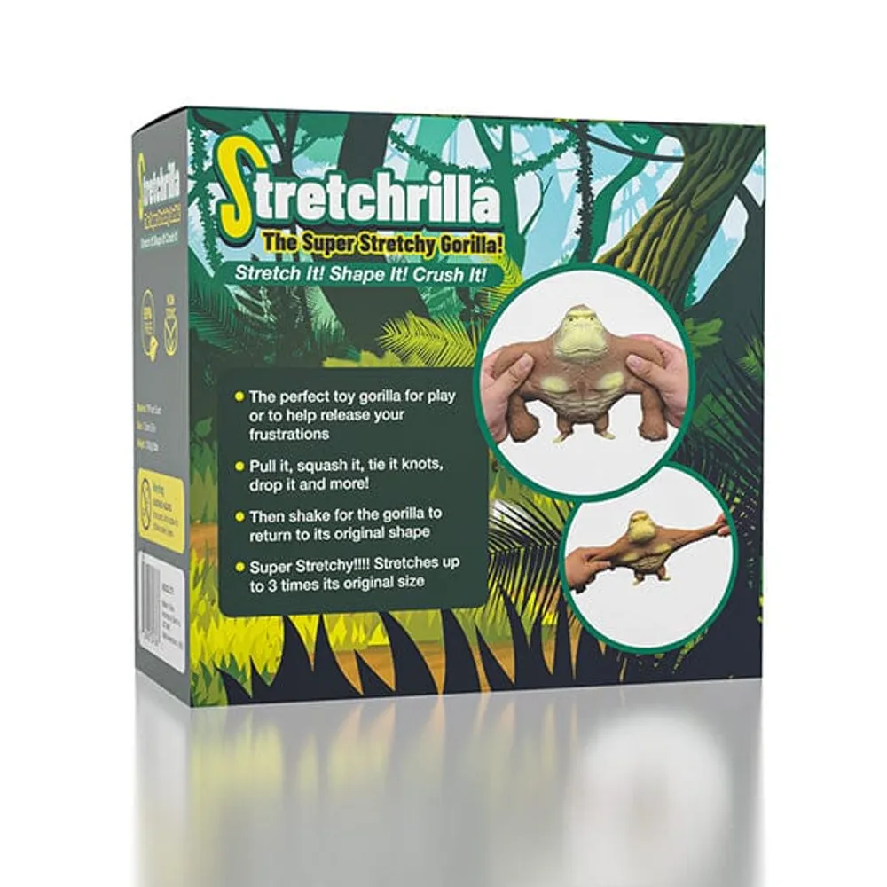 Stretchrilla: The Super Stretchy Gorilla | As Seen On Social!