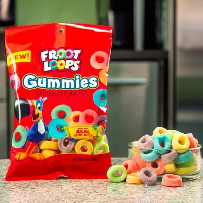 Kellogg's Froot Loop Gummies (198g)