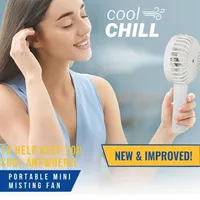 Cool Chill Portable Misting Fan w/ Phone Stand