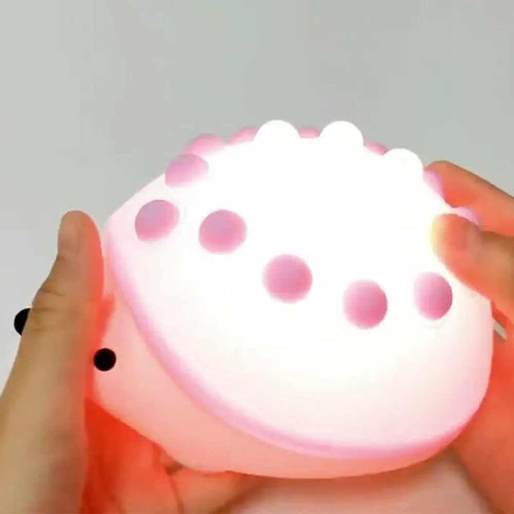 HedgiLight | Hedgehog Tapping Popper Lamp