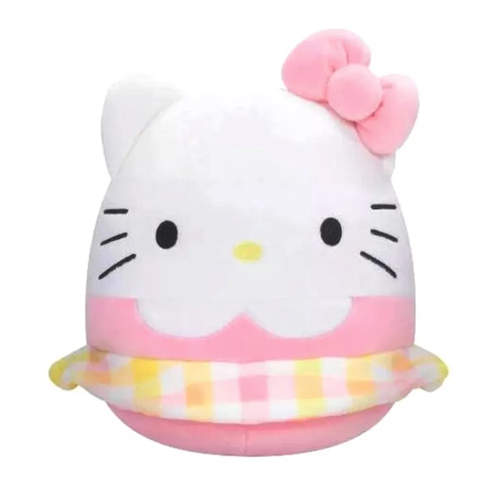Hello Kitty Plushie, Plaid Skirt Hello Kitty