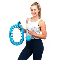 Quantum™ Hoop Health Deluxe - 360° Exercise Hoop W/ LCD Counter