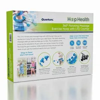 Quantum™ Hoop Health Deluxe - 360° Exercise Hoop W/ LCD Counter