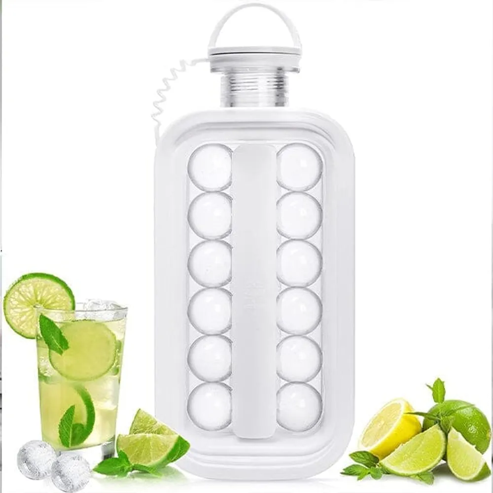 ProKitchen ICE-GLŌB Bottle: The Ice Ball Making Bottle | As Seen On TikTok!