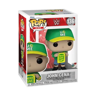 Funko POP! WWE: John Cena w/ "Never Give Up" Towel