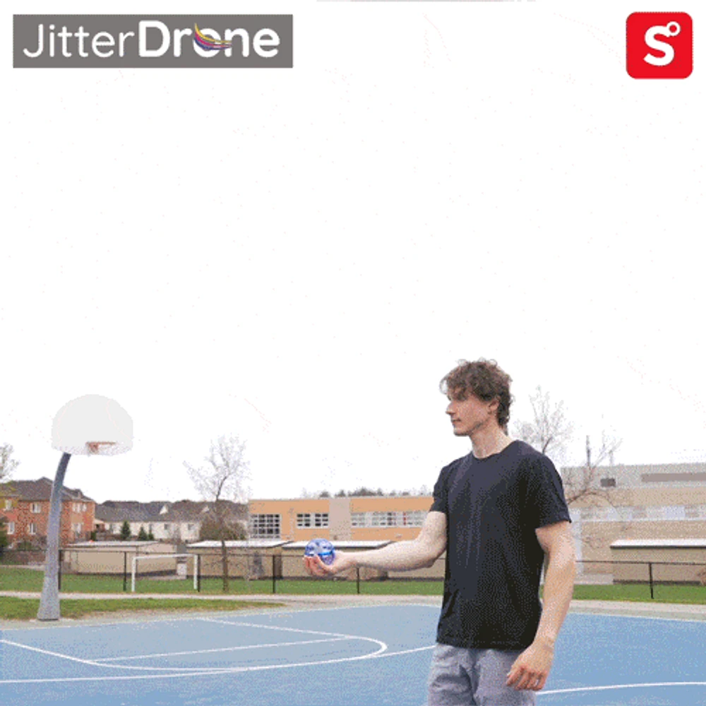 Jitter Drone | Flying UFO Light-Up Boomerang Ball