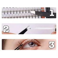 WOW Lash Clusterz Kit | 288 Eyelash Clusters | Includes Glue & Tweezers!