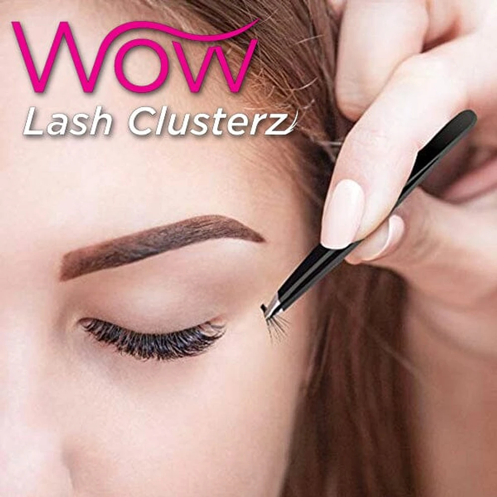 WOW Lash Clusterz Kit | 288 Eyelash Clusters | Includes Glue & Tweezers!