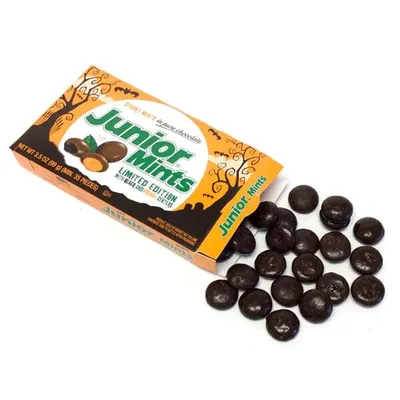 Junior Mints® Halloween Edition (3.5oz) | Spooky Mints in Pure Chocolate