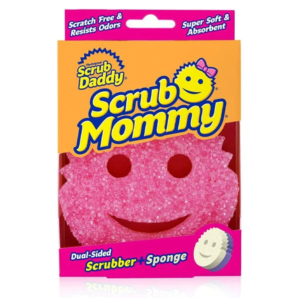 Scrub Mommy® Double-Sided Sponge | FlexTexture® Odor-Resistant Dish Sponge | As Seen On TV!