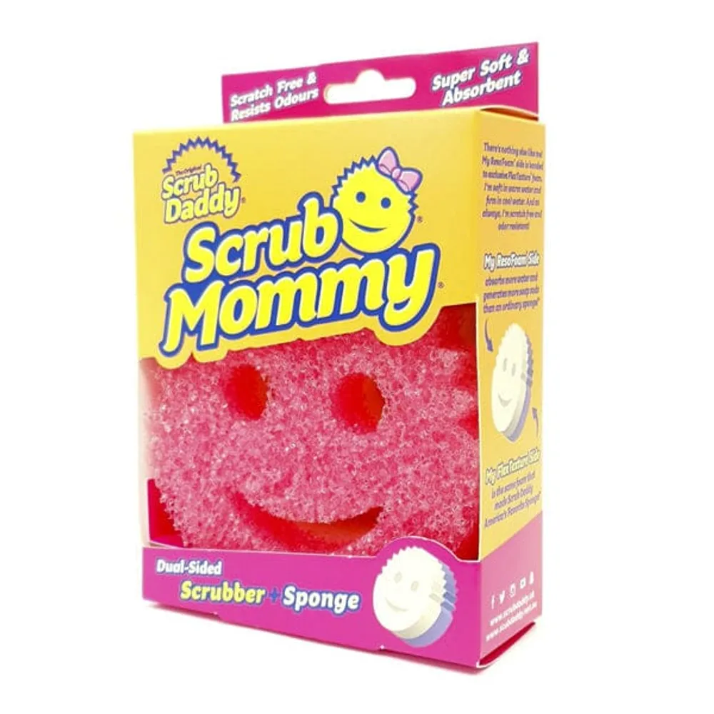 Scrub Mommy® Double-Sided Sponge | FlexTexture® Odor-Resistant Dish Sponge | As Seen On TV!