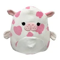 Squishmallows Plush Toys | 8" Seacow Squad | Mondy The Pink Spotted Seacow