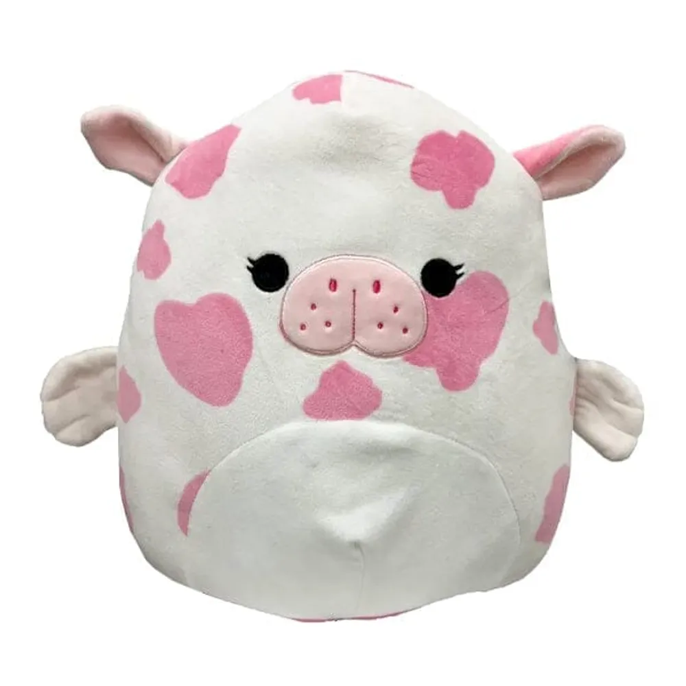 Squishmallows Plush Toys | 8" Seacow Squad | Mondy The Pink Spotted Seacow