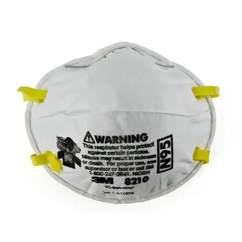 20pc 3M™ N95 8210 Face Masks | Particulate Respirator 8210