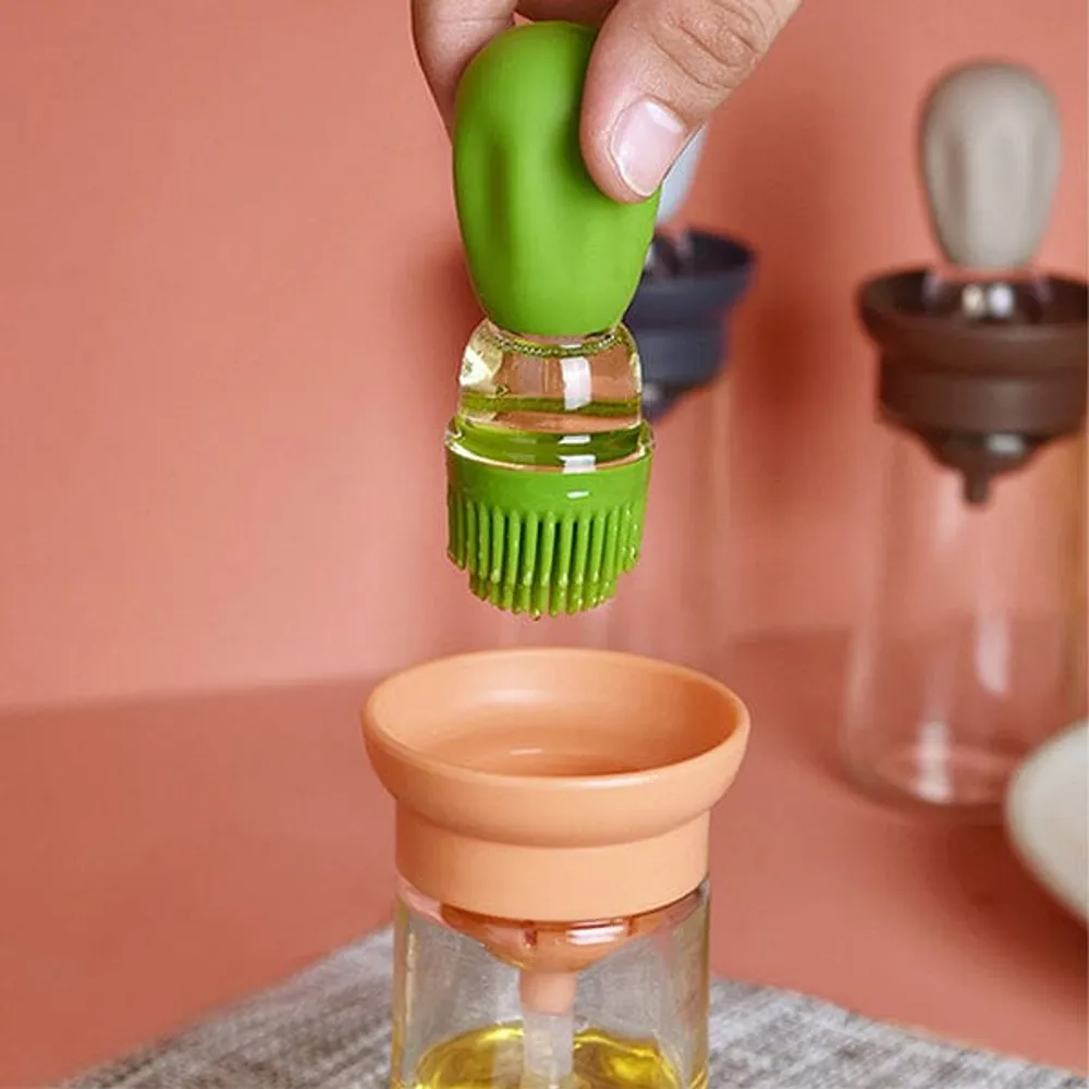 Silicone Oil Dropper - C in 2023  Oil brush, Olive oil bottles, Oils