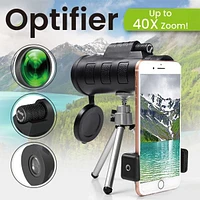 Optifier | HD Monocular Phone Telescope (40X Zoom)