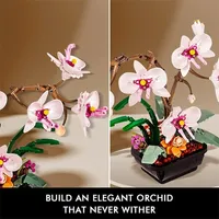 Bloomin' Blox DIY Botanical Building Block Sets: Orchid (581pc