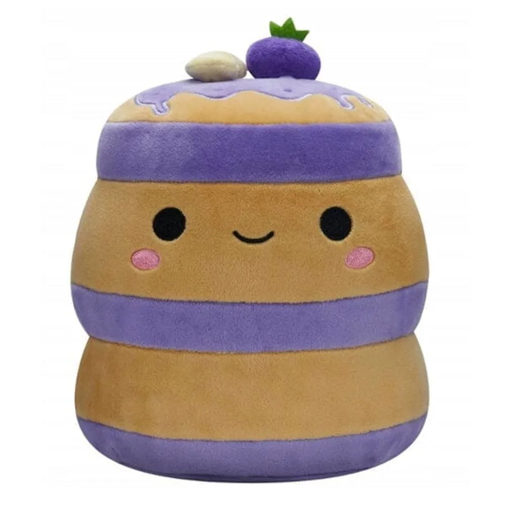 Squishmallows Plush Toys | 7.5" Little Plush Squad | Paden The Blueberry Pancake Stack