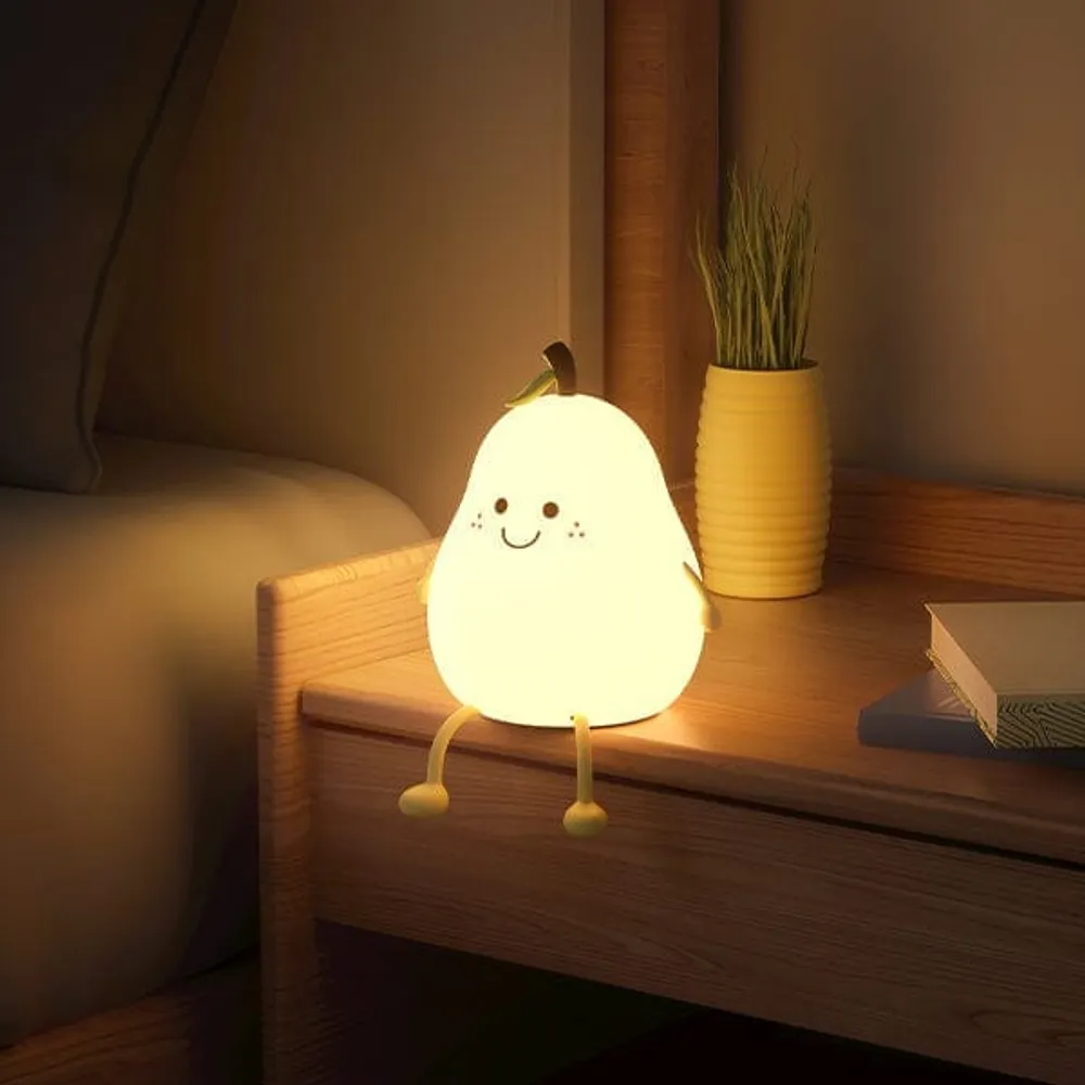 Peari: The Adorable Decorative Pear Night Light | 7 Color Modes