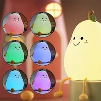 Peari: The Adorable Decorative Pear Night Light | 7 Color Modes