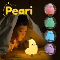 Peari: The Adorable Decorative Pear Night Light | 7 Color Modes