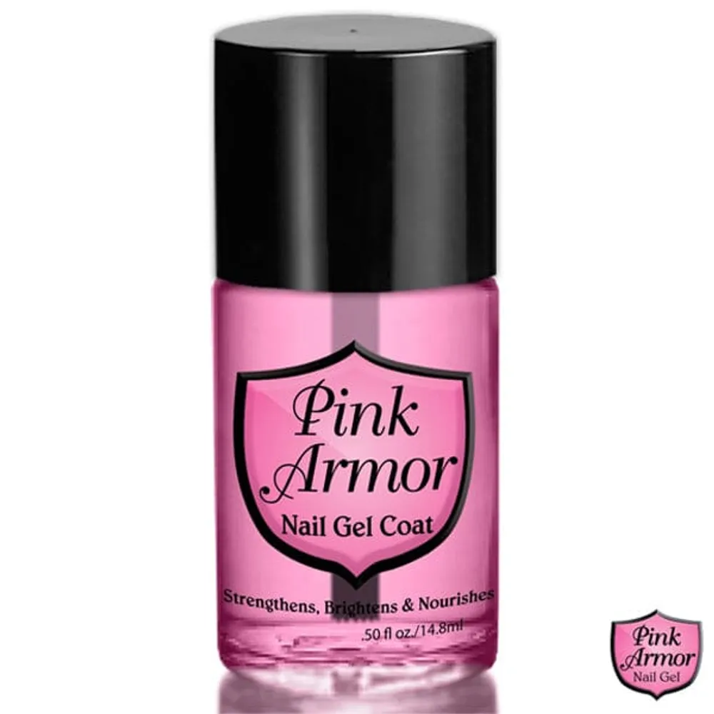 Pink Armor Nail Gel | Keratin Treatment For Long & Healthy Nails | As Seen On TV!