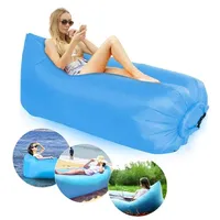 Air Puff: The Breeze Filled Lounger Portable Inflatable Sofa