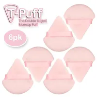 The T-Puff (6pk) | Reusable Triangular Double-Sided Makeup Blenders