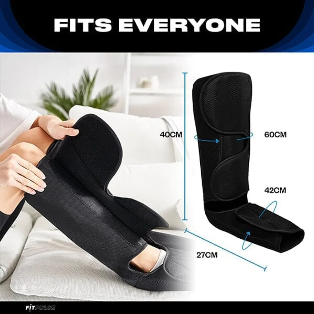 Fitpulse Air Compression Leg Massager | Includes Carry Case