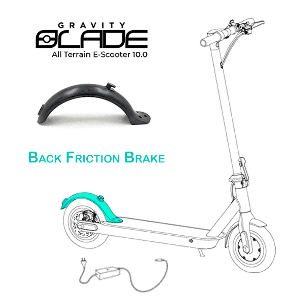 Gravity Blade E-Scooter 10.0 Replacement Parts