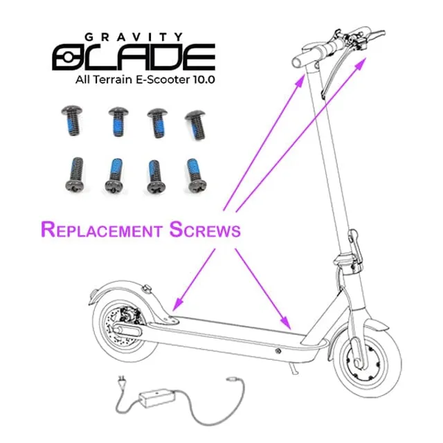 Gravity Blade 10.0 All Terrain 10 Wheel E-Scooter